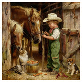 Childlike Pasture Life Jigsaw Puzzle 1000 Pieces